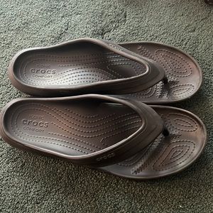 Crocs flip flops